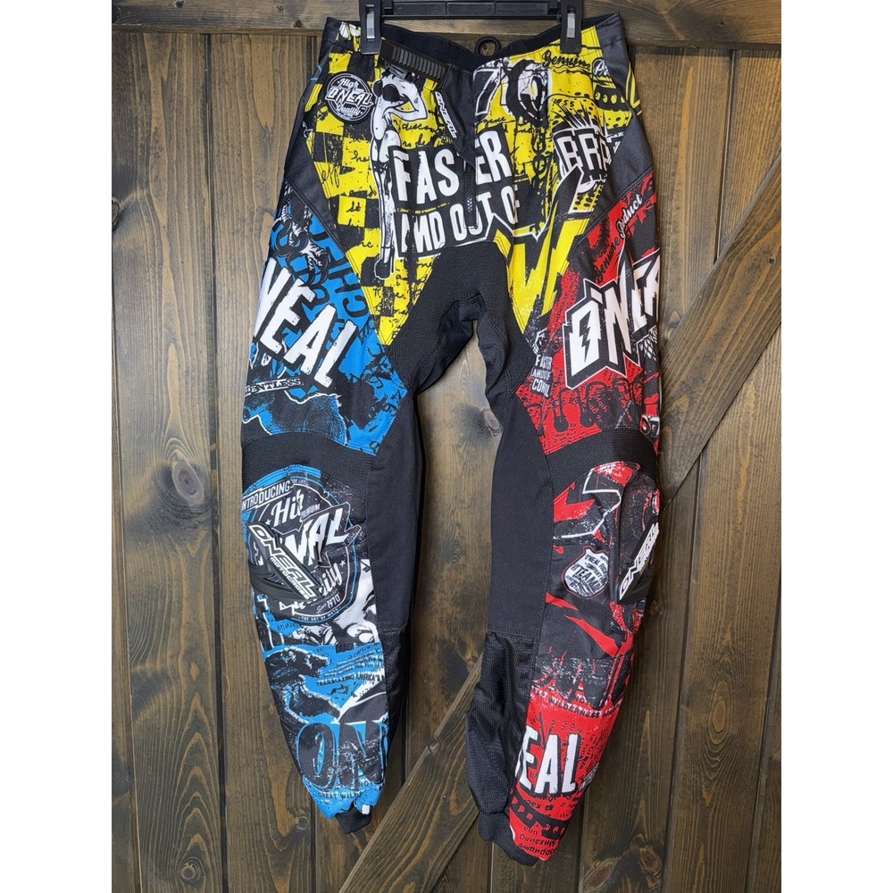 ONeal Element Racing Mens Motocross Pants Off Road Trousers Biker Sz 30